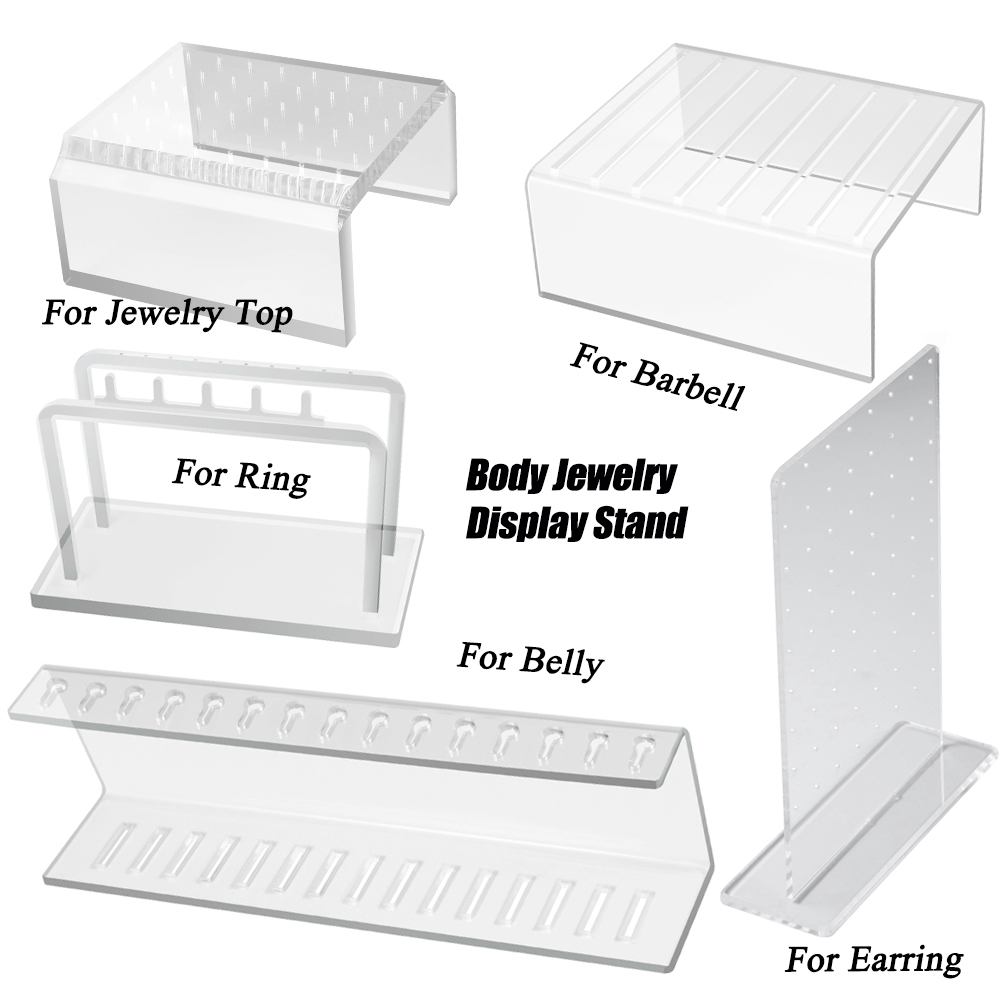 Body Jewelry Display Case - هيئة ثقب المجوهرات عرض حامل الرف