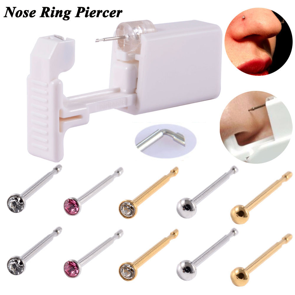Body Jewelry Factory - 1 وحدة المتاح وحدة ثقب معقمة