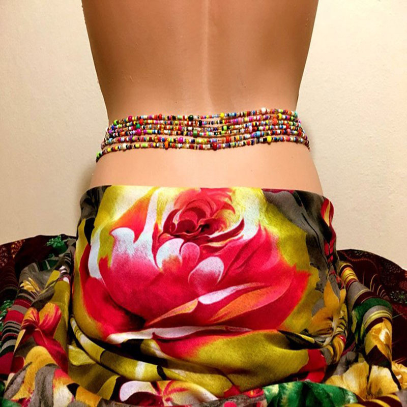 Body Jewelry For Women - سلسلة البطن مطرزة للنساء ، سلاسل