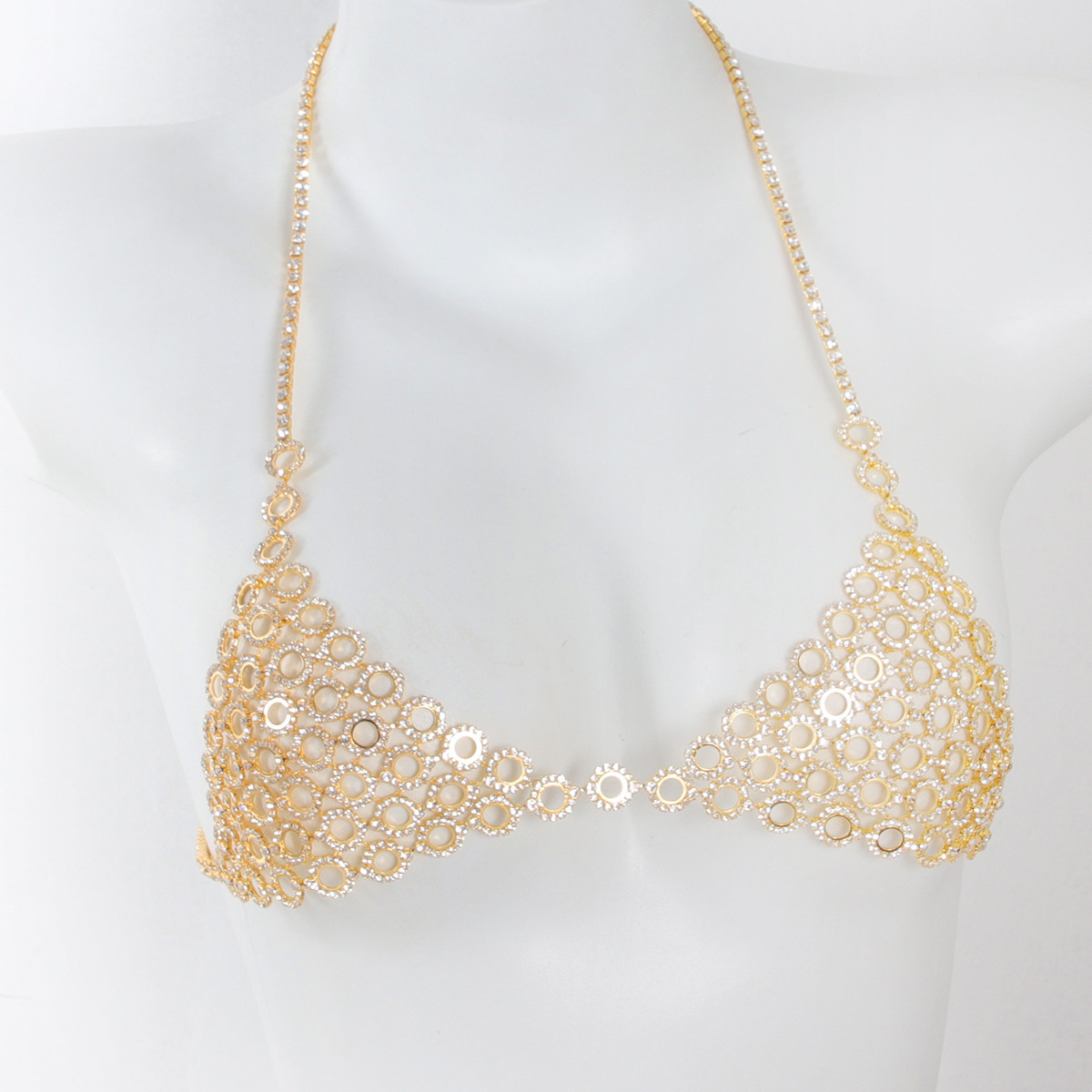 طقم سلسلة خصر حمالة صدر من ثلا - مراجعة Body Jewelry Bra وسعره