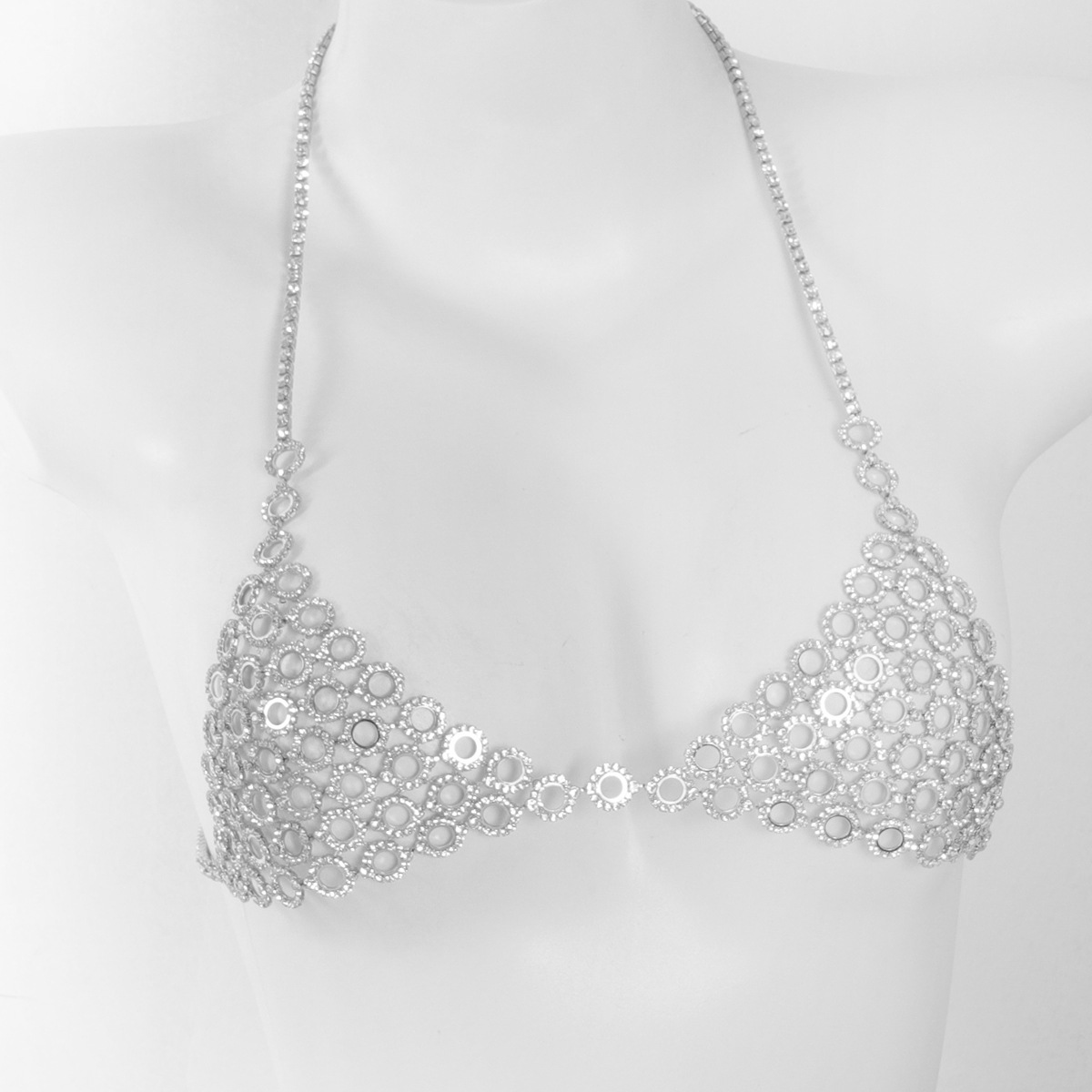 طقم سلسلة خصر حمالة صدر من ثلا - مراجعة Body Jewelry Bra وسعره