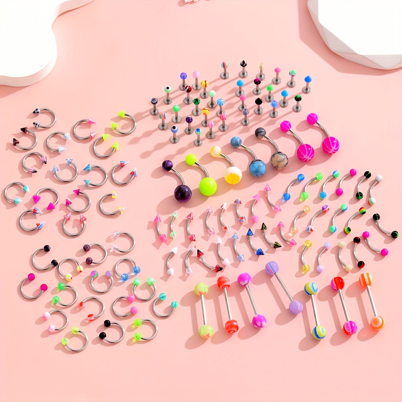 مجوهرات ثقب الجسم من الفولاذ ا - مراجعة Body Jewelry Display Case وسعره