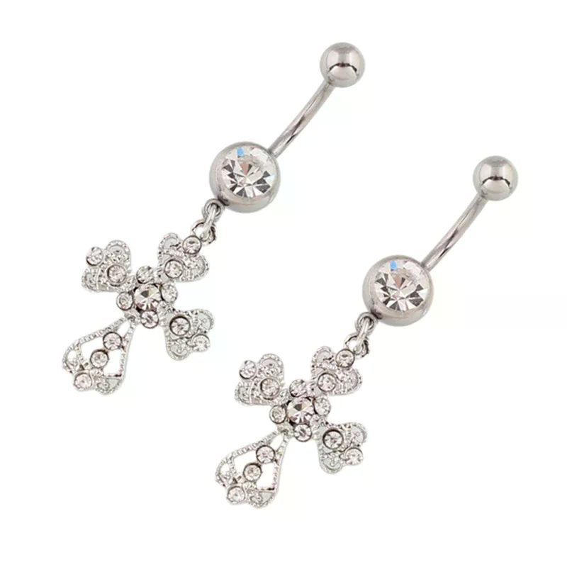 الفولاذ المقاوم للصدأ الصليب ق - مراجعة Belly Bar Titanium وسعره