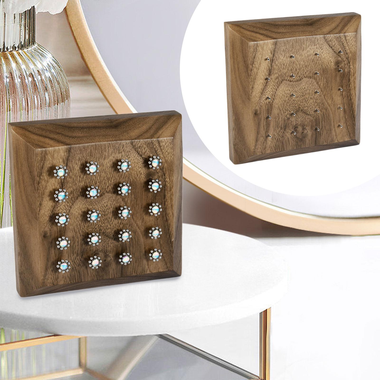 ثقب المجوهرات حامل الخشب الأذن - مراجعة Body Jewelry Display Case وسعره