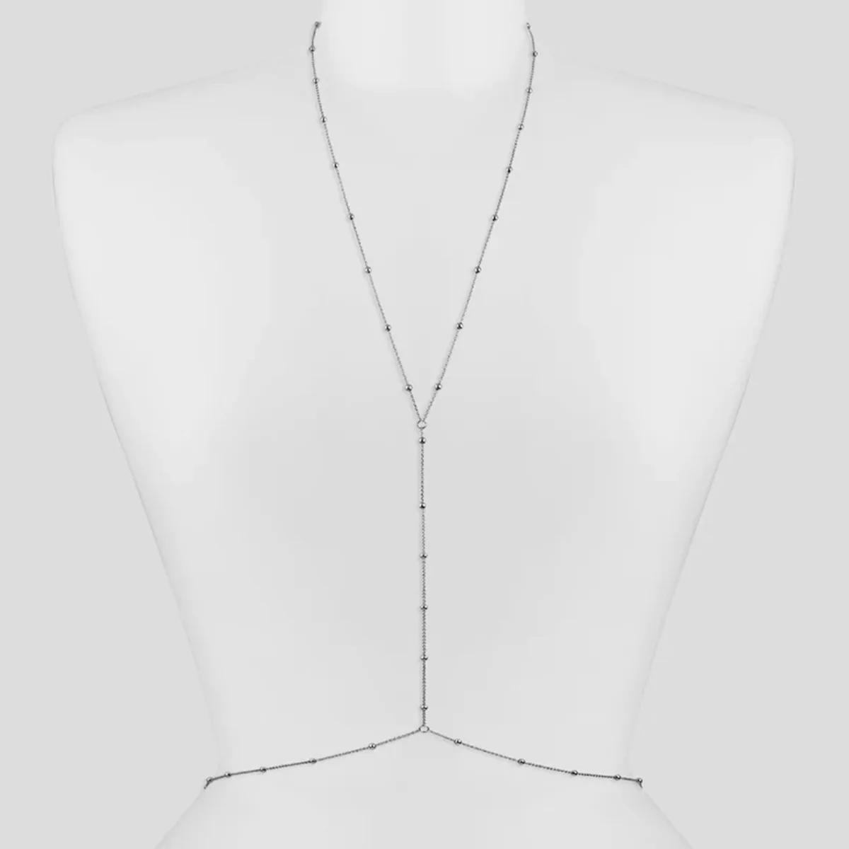 سلسلة خرز بسيطة أنيقة للنساء،  - مراجعة Body Jewelry Bra وسعره