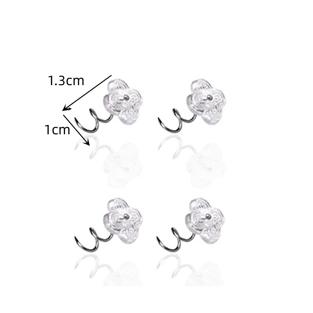 20/40/50 قطعة واضح تويست دبابي - مراجعة Threadless Push Pin وسعره