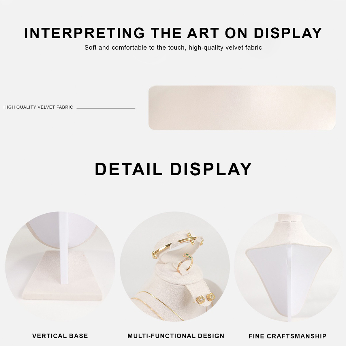 تمثال نصفي لعرض المجوهرات المخ - مراجعة Body Jewelry Display Case وسعره