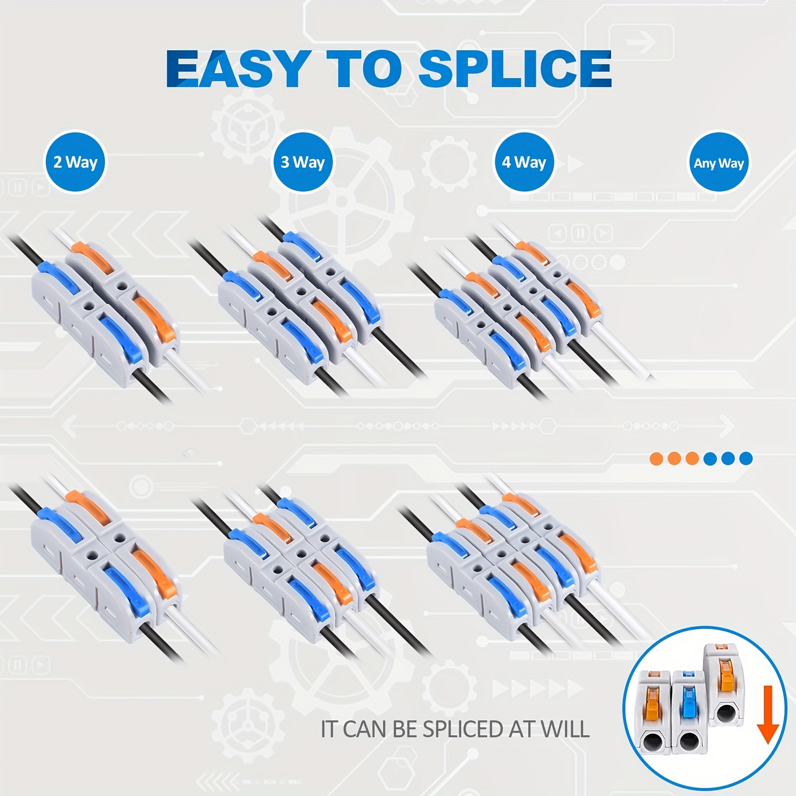 طقم موصلات سلك رافعة للاتصال ا - مراجعة Threadless Push Pin وسعره