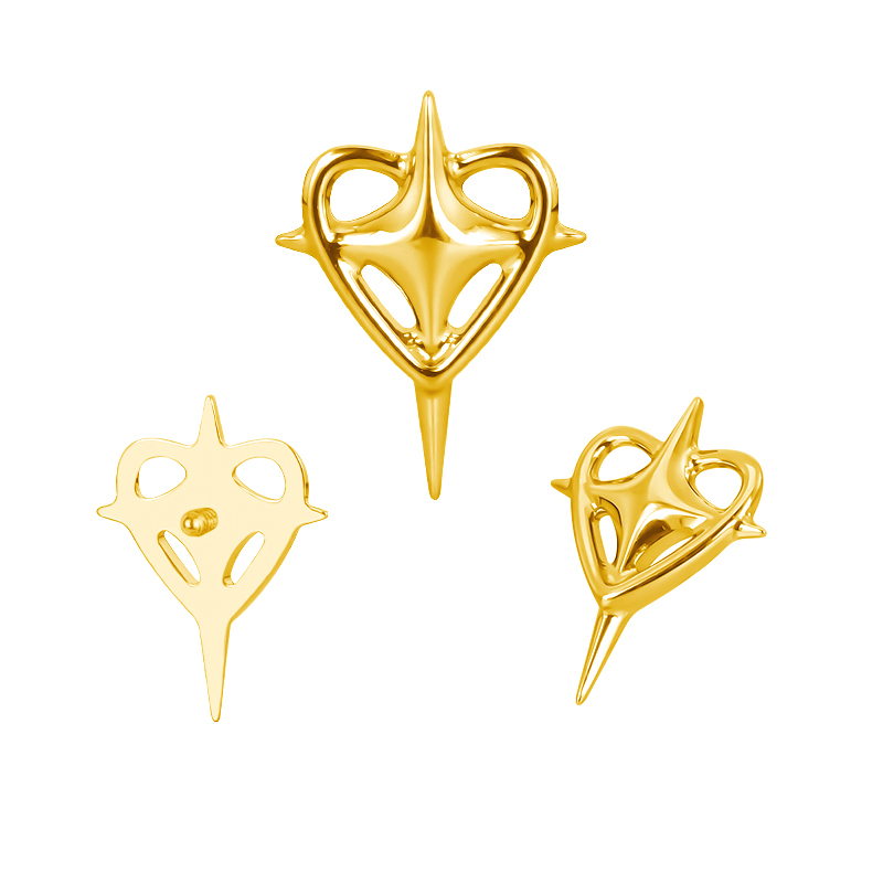 ASTM F136 التيتانيوم الأذن قطع - مراجعة Body Jewelry Factory وسعره