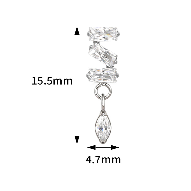 ASTM F136 التيتانيوم الأذن قطع - مراجعة Body Jewelry Factory وسعره