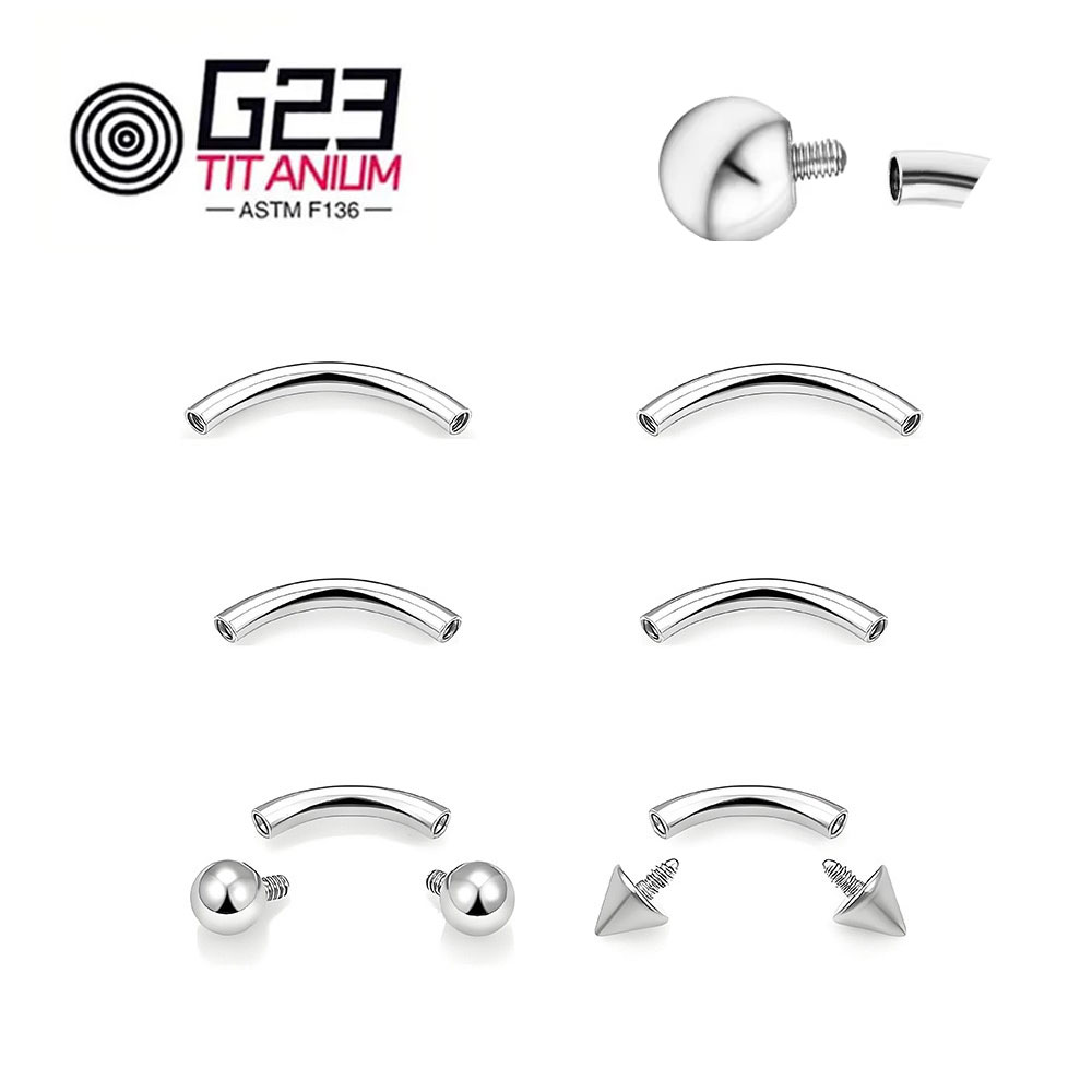 الجملة 5/10/50 قطعة G23 التيتا - مراجعة Belly Bar Titanium وسعره