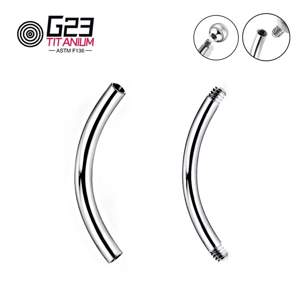 الجملة 5/10/50 قطعة G23 التيتا - مراجعة Belly Bar Titanium وسعره