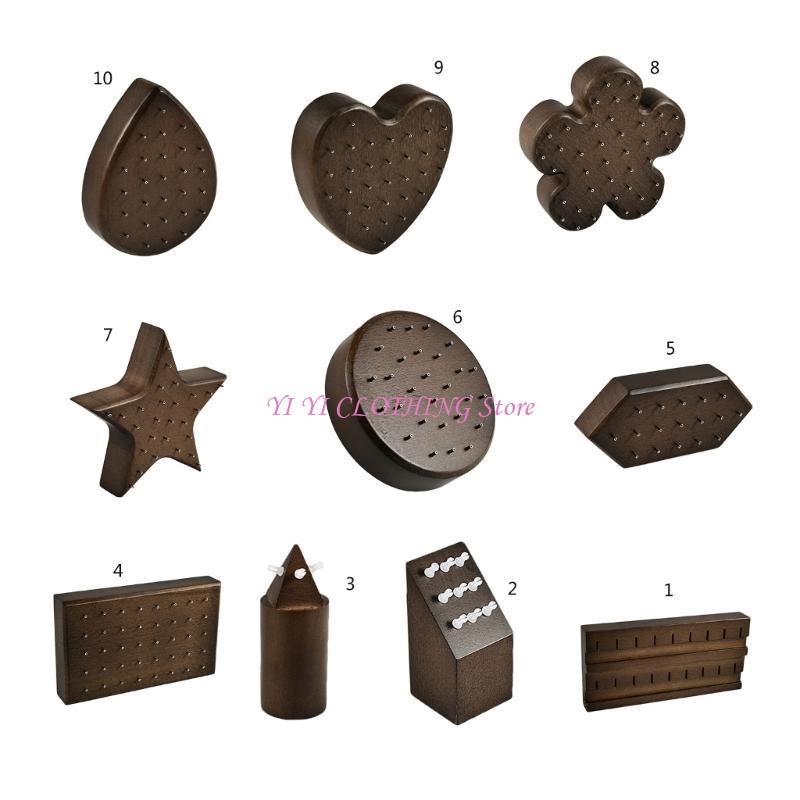N5KF الخشب ثقب المجوهرات عرض م - مراجعة Body Jewelry Display Case وسعره