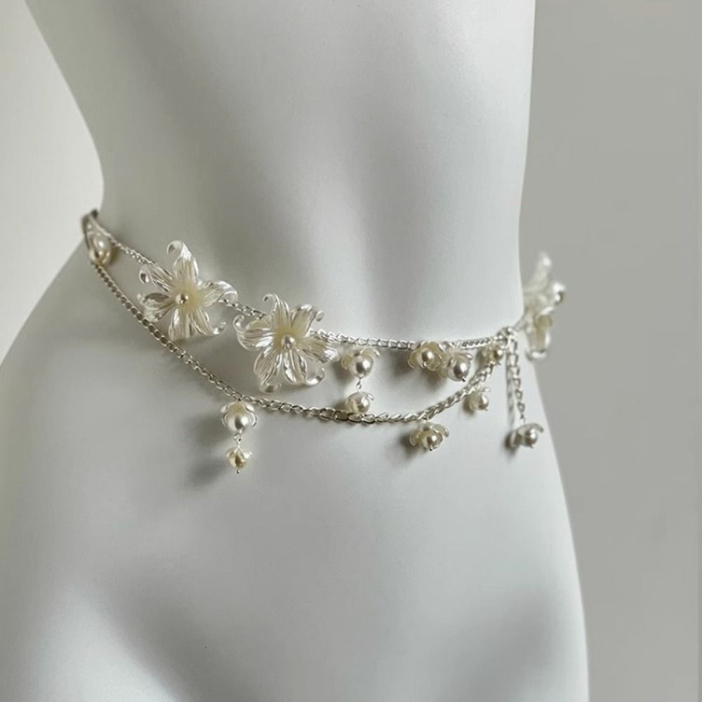 أزياء أنيقة لؤلؤة الخصر سلاسل  - مراجعة Body Jewelry For Women وسعره