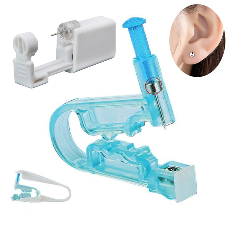 طقم مسدس ثقب الأذن الأزرق للاس - مراجعة Body Jewelry Factory وسعره