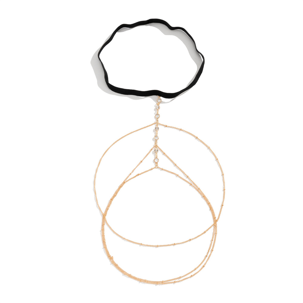 سلسلة ساق كريستالية بوهيمية مر - مراجعة Body Jewelry For Women وسعره