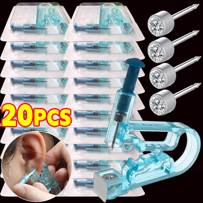 1/20 قطعة طقم مسدس ثقب الأذن ا - مراجعة Body Jewelry Factory وسعره