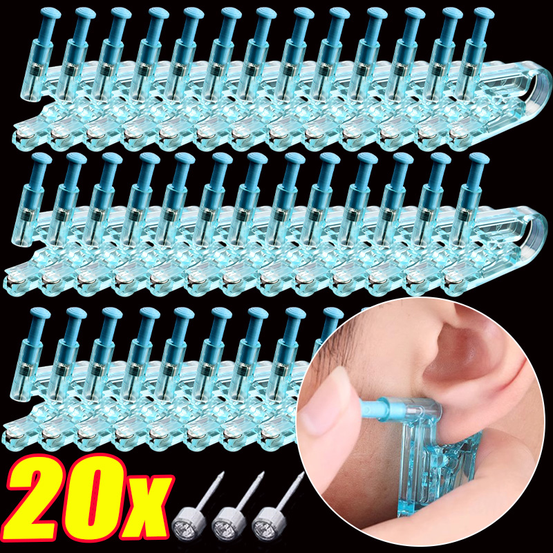 1/20 قطعة طقم مسدس ثقب الأذن ا - مراجعة Body Jewelry Factory وسعره