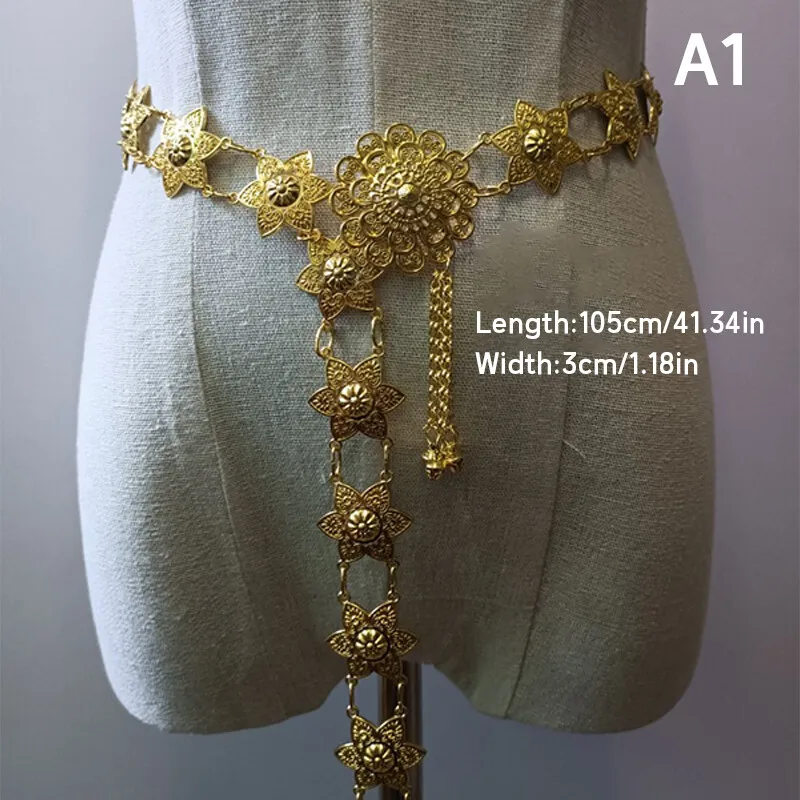 1 قطعة سلسلة الخصر المعدنية تا - مراجعة Body Jewelry For Women وسعره