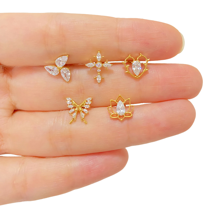 ASTM F136 التيتانيوم الأذن قطع - مراجعة Body Jewelry Factory وسعره