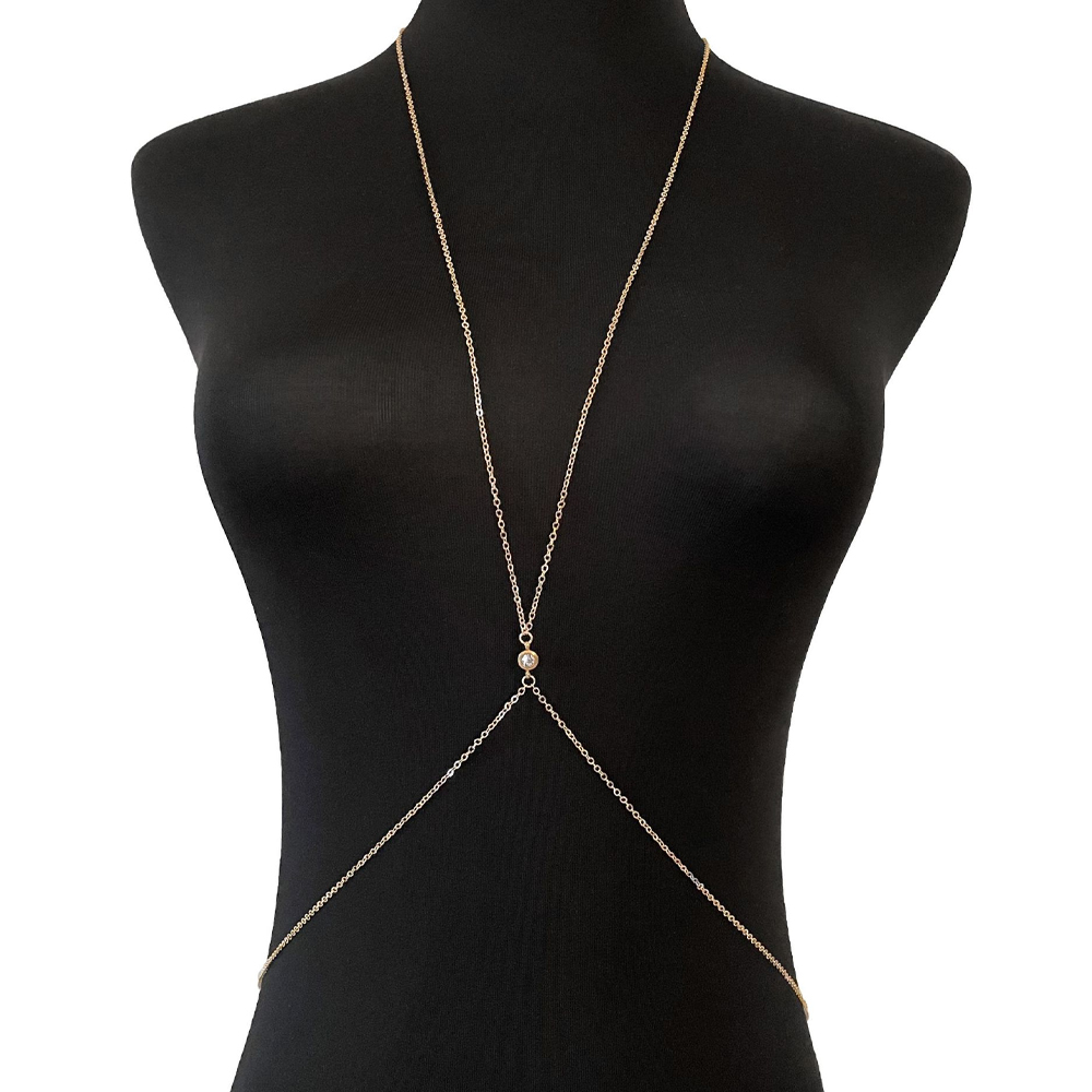 سلاسل جسم مثيرة بتصميم بسيط، ق - مراجعة Body Jewelry For Women وسعره