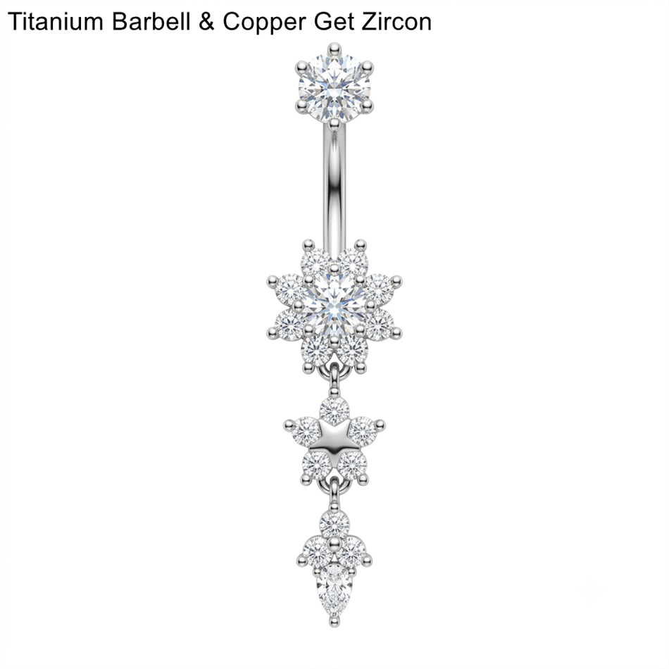 حلقات سرة البطن الأنيقة بتصميم - مراجعة Belly Bar Titanium وسعره